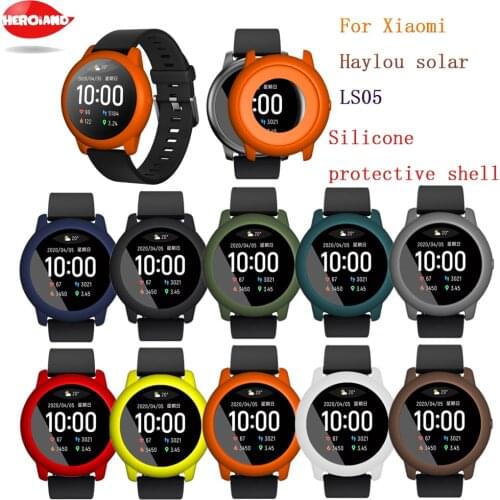 Protector Case For Haylou Solar LS05 Watch Case Cover Soft Silicone Protective Case For Xiaomi Haylou Solar LS05 Protector Case