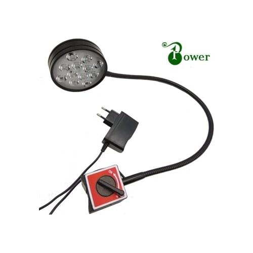 12W LED GOOSENECK WORK LIGHTS ON MAGNETIC BASE