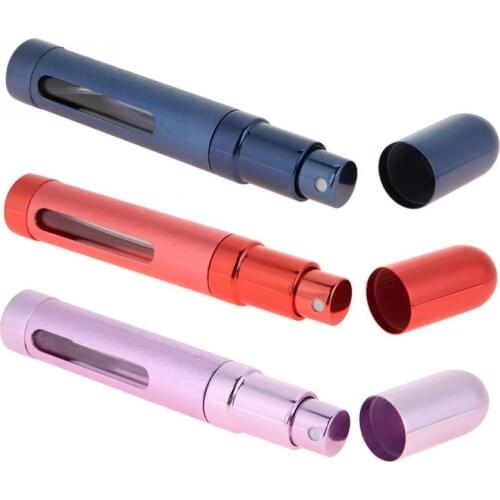 New 3 Color 12 ML Perfume Spray Bottle Travel Outdoor Household Portable Refillable Perfume Atomizer Skin Nursing Hydration Tool