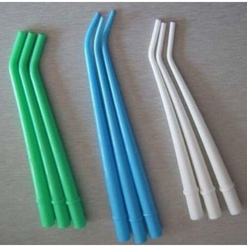 50Pcs Dental Surgery Pipe Elbow 1/4 1/8 1/16IInch Diameter Aspirator Tube Bend Dentist Equipment Products