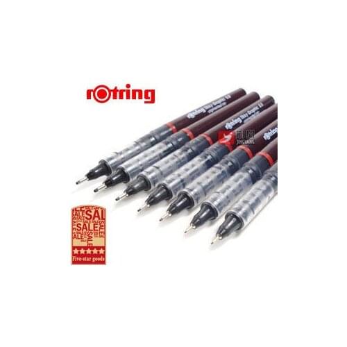 Freeshipping!!Germany Rotring micron pen ,pigment ink,0.1mm,0.3mm,0.4mm,0.5mm, 0.7mm ,0.8mm