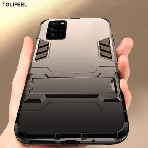Case For Huawei Honor V30 Pro 5G Silicone Cover Anti-Knock Hard PC Robot Armor Slim Phone Back Cases For Honor V30 View 30 Coque