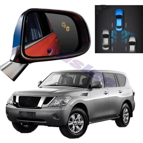 Car BSM BSD BSA Radar Warning Safety Driving Alert Mirror Detection Sensor For Nissan Patrol Safari Y62 2010 2012 2014 2016 2020