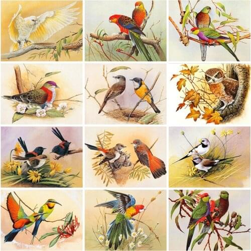Evershine 5D DIY Diamond Painting Bird Diamond Embroidery Sale Animals Cross Stitch Kit Rhinestone Picture Home Decoration