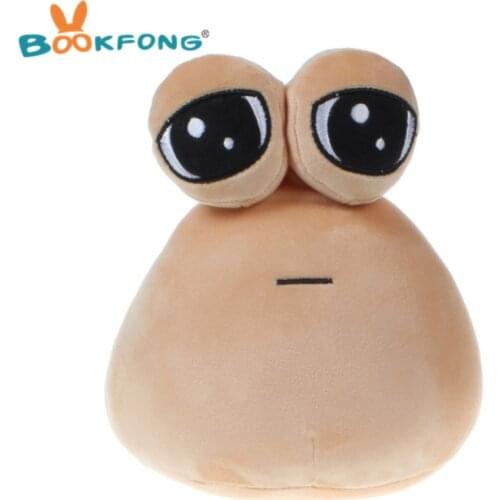Hot Game My Pet Alien Pou Plush Toy Furdiburb Emotion Alien Plushie Stuffed Animal Pou Doll 22cm
