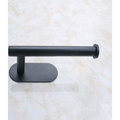 Stainless Steel Square Base Without Cover Toilet Paper Holder Tissue Holder Bathroom Accessories Practical Wall Mounted