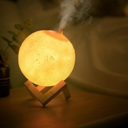 Moon Lamp Incense Machine Aromatherapy Humidifier Spray Aromatherapy Bedroom Incense Burner Household Essential Oils Lamp I60B