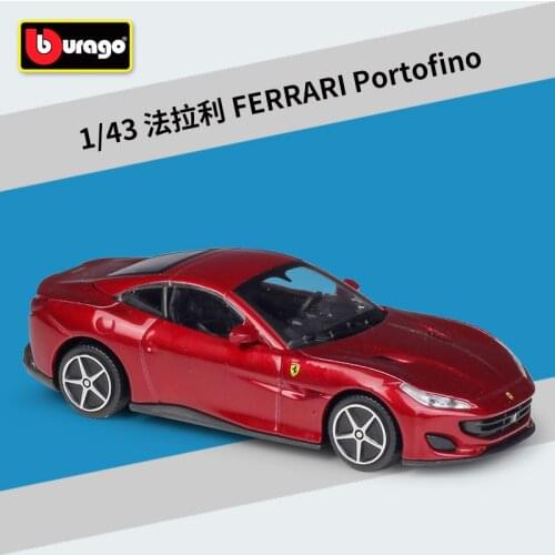 Bburago 1: 43 Ferrari Portofino alloy car model Collection Gift Decoration toy