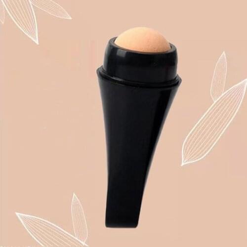Natural Volcanic Roller Oil Control Rolling Stone Matte Makeup Face Skin Care Tool Facial Cleaning Oil Absorption Roller on Ball