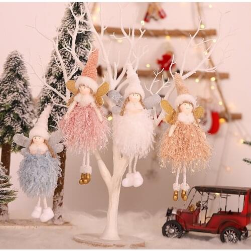 2020 New Christmas Ornaments Doll Creative Angel Pendant Christmas Tree Pendant Pendant Doll Doll Home Party Decoration