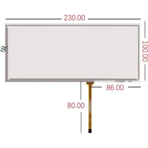 New original 230*100 car screen upgrade BMW Multimedia 8.8''inch touch screen upgrade to install the touch screen ST-08801