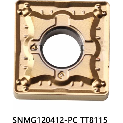 Original SNMG120412PC SNMG120412-PC TT8115 For Turning Tool Holder CNC Carbide Insert Use For Steel Rough Machining lathe OYYU