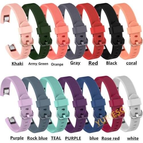 High Quality Luxury Silicone Classic Wrist Band Watch Strap For Fitbit Alta HR Heart Rate Fitness Watchbands Bracelet