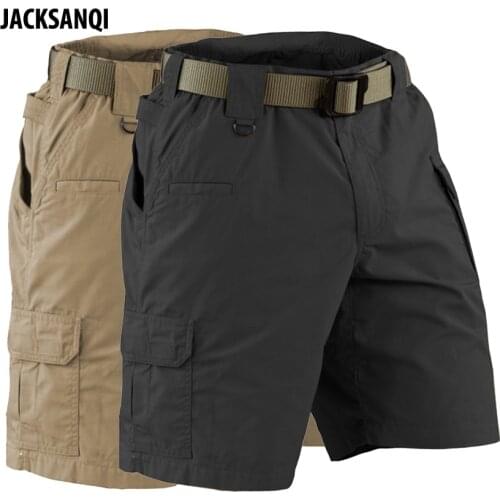 JACKSANQI Mens Summer Outdoor Sports Hiking Shorts Man Leisure Trekking Camping Running Loose Male Climbing Short Trouser RA385