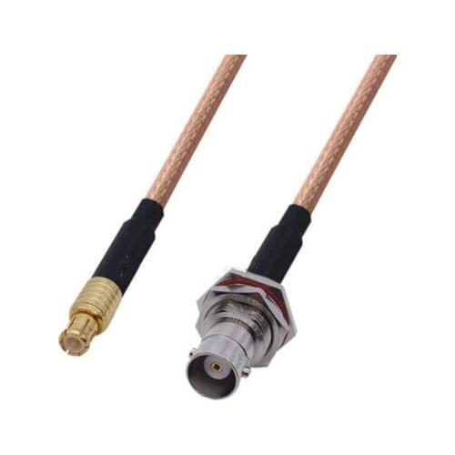 MCX Male to BNC Female Bulkhead Connector Pigtail Jumper RG316 Cable 50 ohm
