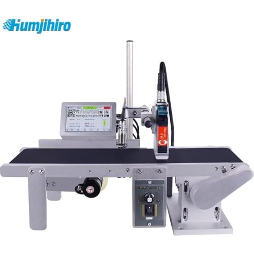 Inkjet Printer Mini Conveyor Belt Food Industry Conveyor Assembly Production Line Adjustable Speed Conveyor Belt Thermal Printer