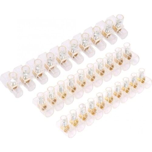 1pc BH25 BH40 BH60 450V Terminal Blocks Barrier Screw Connector Strip Terminal Blocks Electrical Wire Terminal Connector