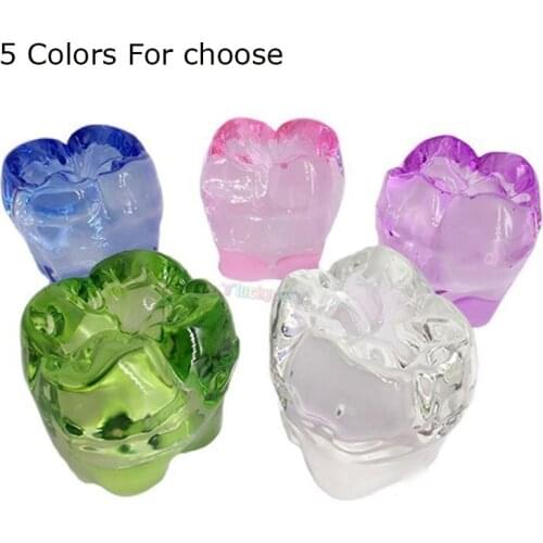 1pcs Dental crafts Gift Dental Clinic Decorations dental Crystal teeth Model Dental Desktop Ornaments