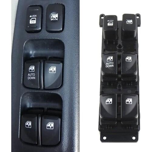 FaroeChi Front Left Master Window Lifter Control Switch For Hyundai Accent 1.6L 2007-2010