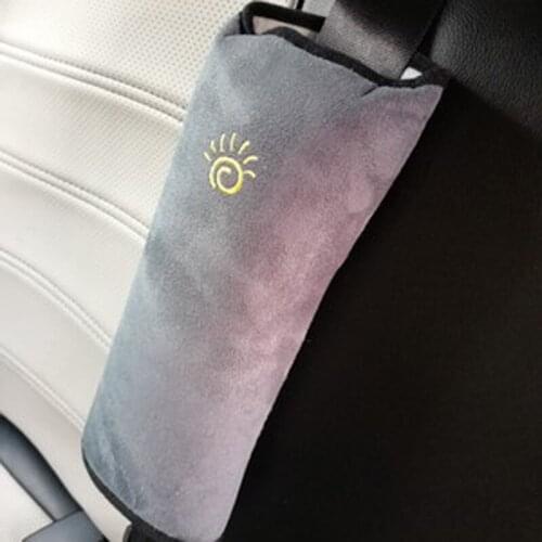 Car seat belt pillow protection shoulder pad for Peugeot 206 207 208 301 307 308 407 2008 3008 4008