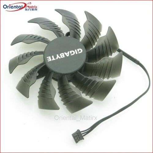 Free Shipping PLA09215S12H PLA09215B12H 12V 0.50A 85mm VGA Fan For Gigabyte GTX960 970 ITX Graphics Card VGA Cooler Cooling Fan