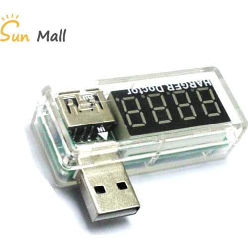 Digital Display USB Power Meter Tester Portable Mini Current Voltage Detector