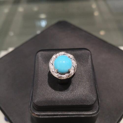 18K Gold Turquoise Ring