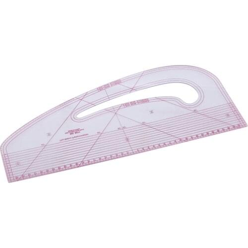 Garment Design Ruler Transparent Multifunctional Practical Pattern Maker Clothing Production Marking Curve Sewing Patchwork Tool