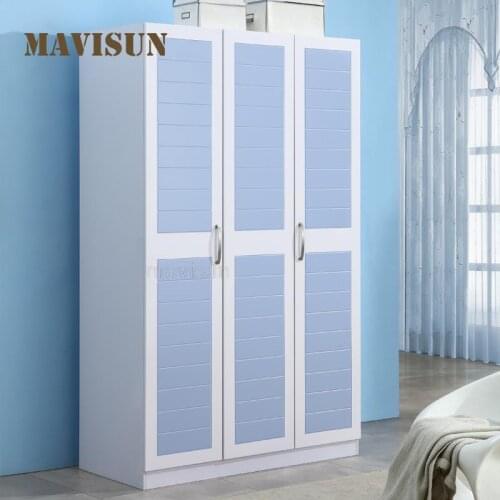 Multifunctional Wooden Child’s Wardrobe Closet For Clothes Assembly Clothes Furniture For Bedroom Garment Large Storage Cabinet