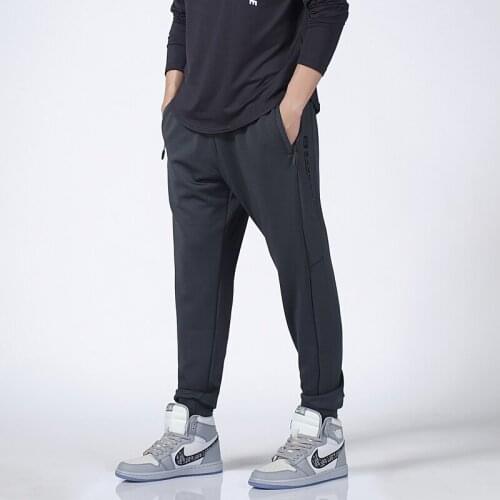Mens Sweatpants Autumn And winter Thick Running Fitness Leisure Training Quick-Drying Pants Outdoor Jogging Sportswear