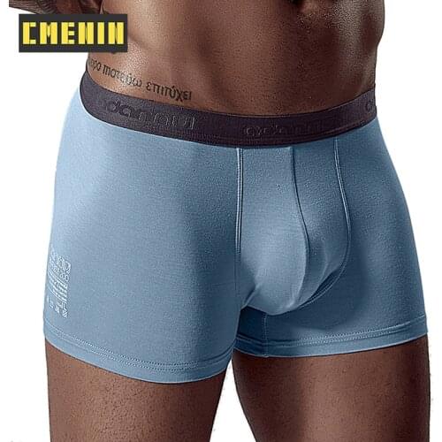 CMENIN Modal Sexy Men Underwear Boxers Shorts Breathable Ice Feeling Soft Underpants Boxershorts Cueca Panties Lingeries AD306