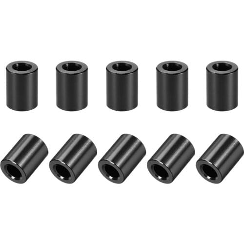 Uxcell 10 Pcs Round Aluminum Standoff Column Spacer Aqua for Drone FPV Quadcopter Racing RC Multirotors Parts DIY