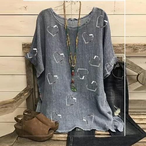 Plus Size Tunic Clothes For Ladies Ropa Mujer Verano 2021 Tallas Grandes Summer Fashion Short Sleeve Clothes Haut Femme Élégant
