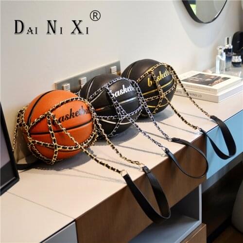 2021 Trendy Top Fashion Basketball Bag For Woman Luxury Designer Ladies Shoulder Basketball Clutch Purse
