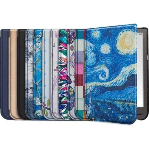 Slim Case for PocketBook 740 InkPad 3 Pro E-Book case for Pocketbook 740 Color PB741 7.8 inch E-Reader Auto Sleep