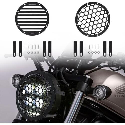 Motorcycle Vintage Headlight Protector Retro Grill Light Lamp Cover For HONDA REBEL500 CM500 CMX500 2019 2020 2021 CM 500 CMX