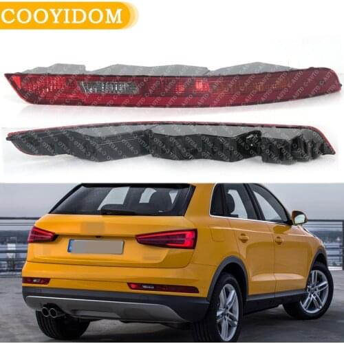 Car Rear Bumper Tail Light Reverse Lamp Red With bulbs For Audi Q3 2016 2017 2018 8U0945096B 8U0945095B 8UD945095B 8UD945096B