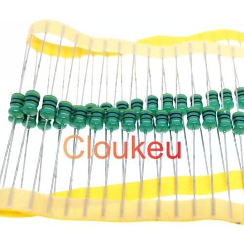 0410 1/2W 10% Color ring Inductor 1uH 1.5/2.2/3.3/4.7/6.8/8.2/10/15/22/33/47/68/100/150/220/330/470uH 4.7mH