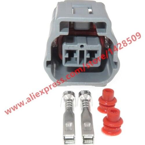 20 sets 2 Pin Automotive Camshaft Position Sensor Plug Waterproof Female Connector 6189-0640