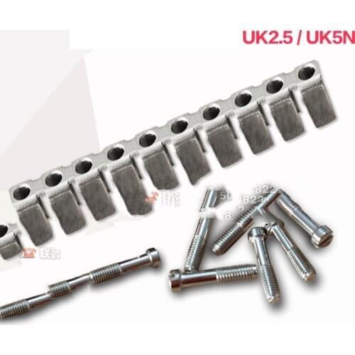 10pcs FBI-10-6 TERMINAL FIXED BRIDGE 10POSITION UK2.5B UK5N Wire Cable Terminal