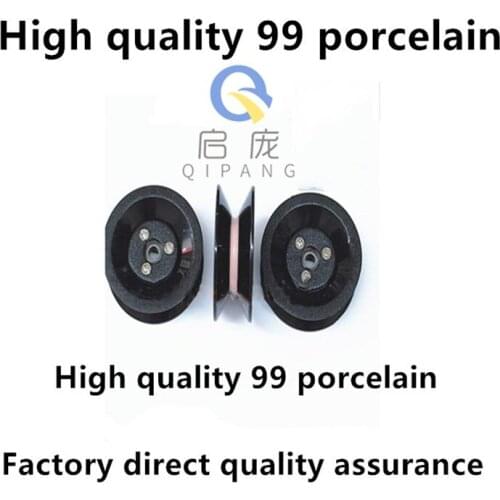 1003 Combined Threading Wheel Guide Roller Ceramic Plastic 30mm