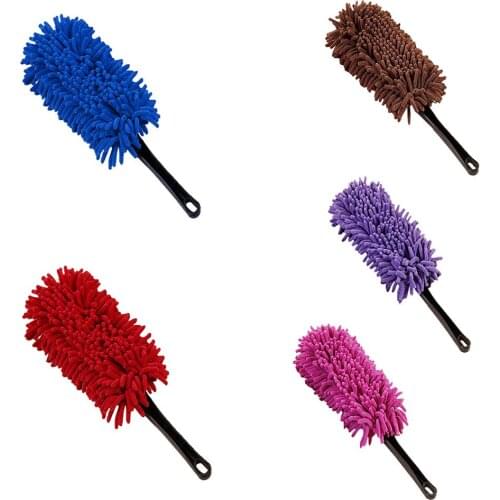 50% HOT SALES!!!Portable Home Car Soft Microfiber Duster Chenille Cleaning Dust Dusting Brush