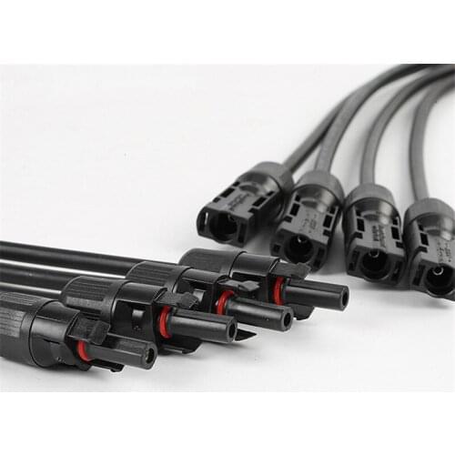 Solar Panel Adaptor Cable Connector Branch Type Five Way Plug Parallel Connection of Battery Plate Assembly