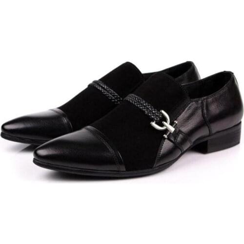 ALBBZCH Men's Suede Shoes