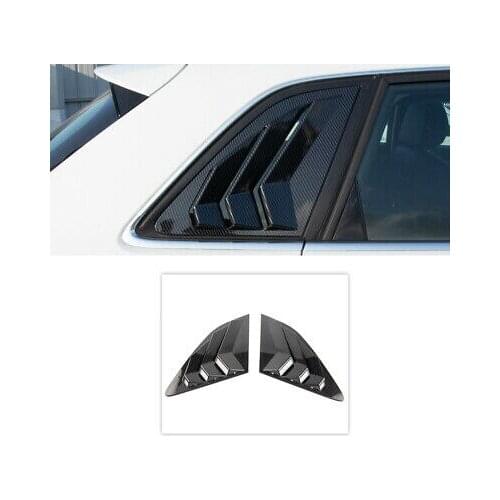 Carbon Fiber Rear Window Shutter Cover 2pcs for Audi A3 8V Hatchback 2014-2019