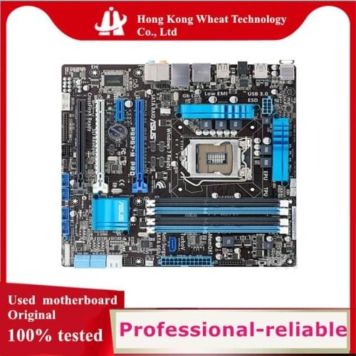 For ASUS P8P67-M PRO Motherboard Socket LGA 1155 DDR3 SATA3 For Intel P67 Original Desktop Used Mainboard