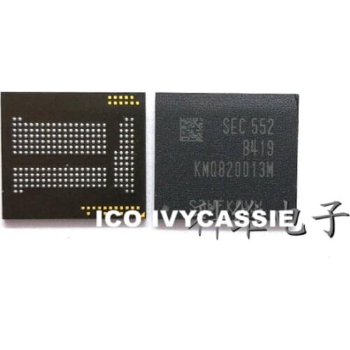 KMQ820013M-B419 eMMC LPDDR3 EMCP UFS BGA221 Chip NAND Flash Memory IC 16GB 16+2 Soldered Ball Pins