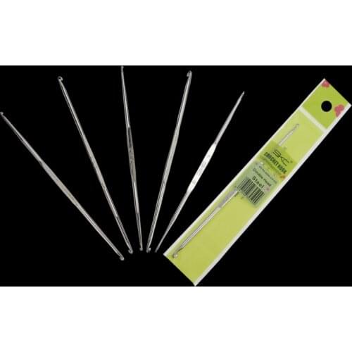 Metal Iron Lace Crochet Double-ended Iron Crochet DIY Crochet Tool Sweater Needle [SKC]