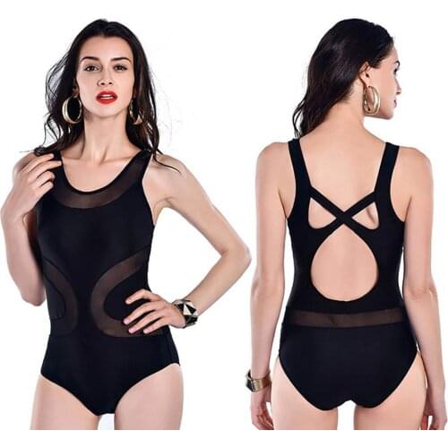 2020 Newest Hollow-Out One-piece Women Sexy Summer Beach Bikini Slim Bathing Suit Swimwear Female Brazilian Swimming Suit