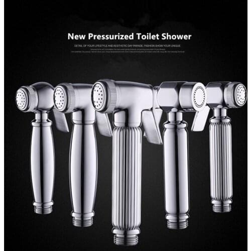 DONYUMMYJO New Brass Multifunction Handheld Bidet Hand-held Sprayer Toilet Spray Shower Head Kitchen Pull Out Nozzle Sprinkler